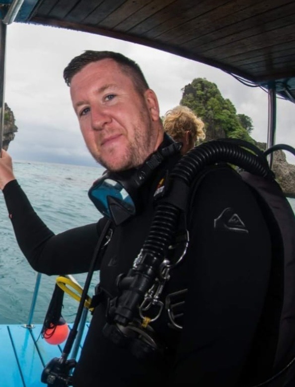 Portrait of diver